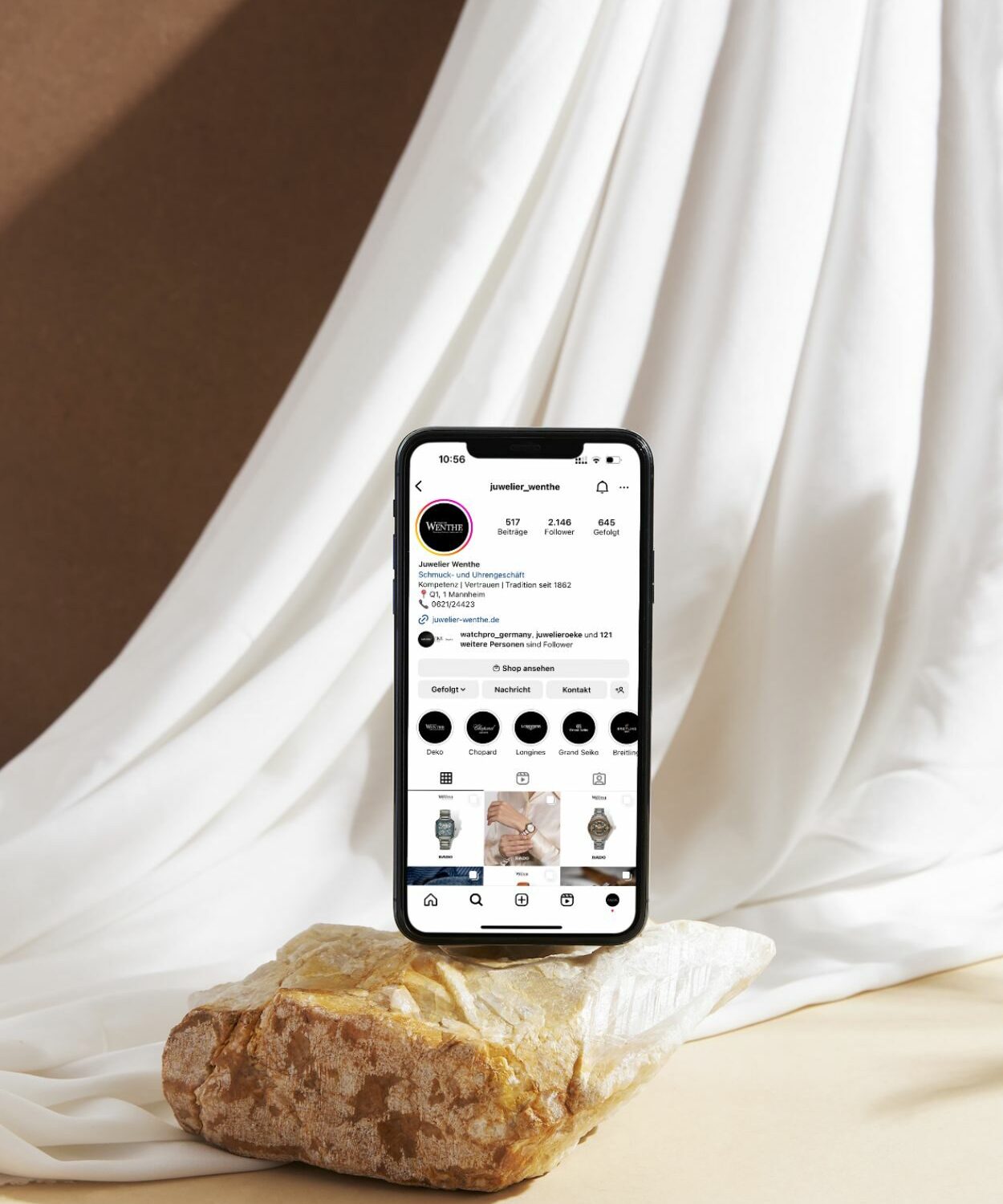 Juwelier Wenthe Social Media